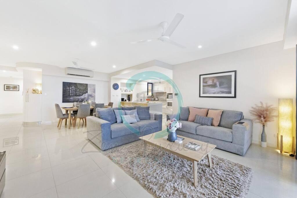 Zen Ocean Charm 3Br Luxury W/Front Apt Pool + Bbq Darwin Exteriör bild