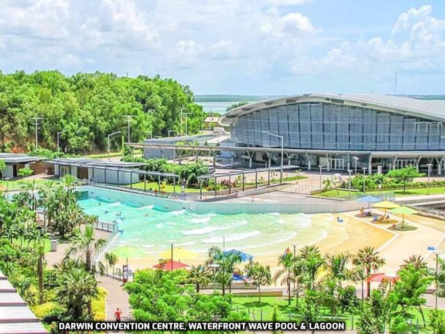 Zen Ocean Charm 3Br Luxury W/Front Apt Pool + Bbq Darwin Exteriör bild