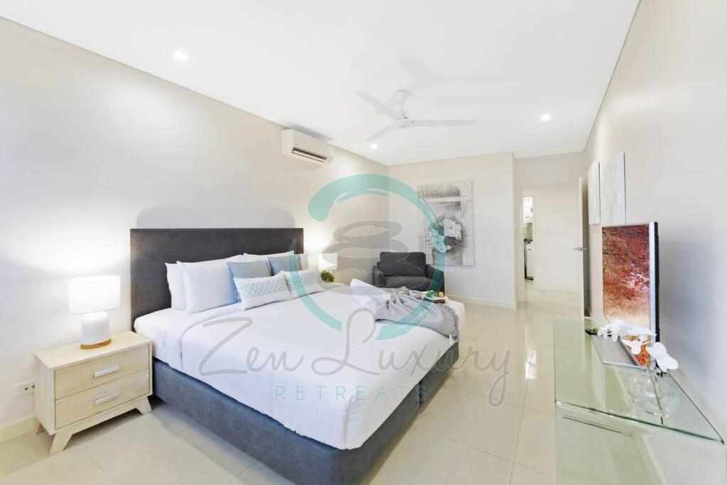 Zen Ocean Charm 3Br Luxury W/Front Apt Pool + Bbq Darwin Exteriör bild