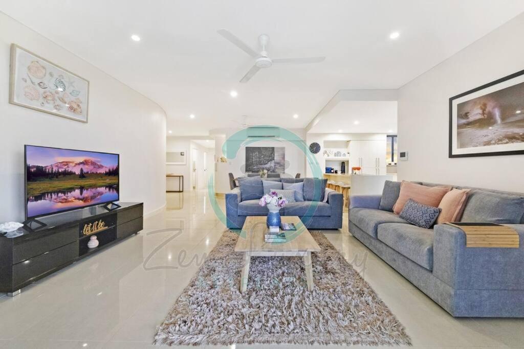 Zen Ocean Charm 3Br Luxury W/Front Apt Pool + Bbq Darwin Exteriör bild