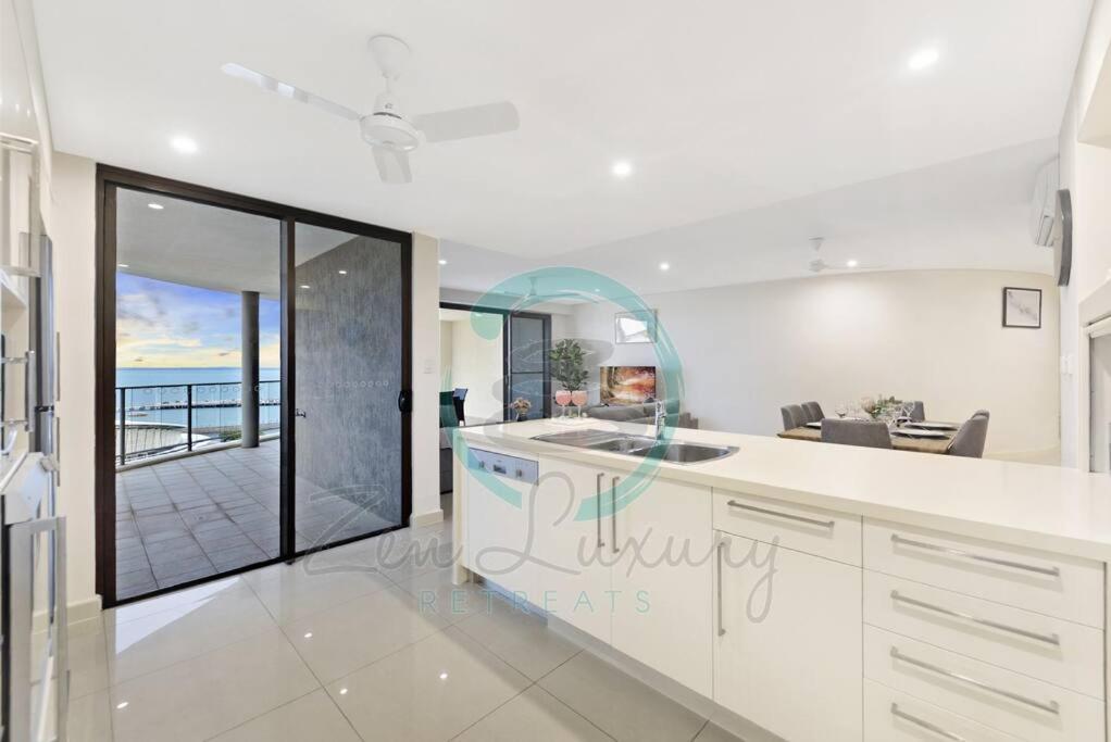Zen Ocean Charm 3Br Luxury W/Front Apt Pool + Bbq Darwin Exteriör bild